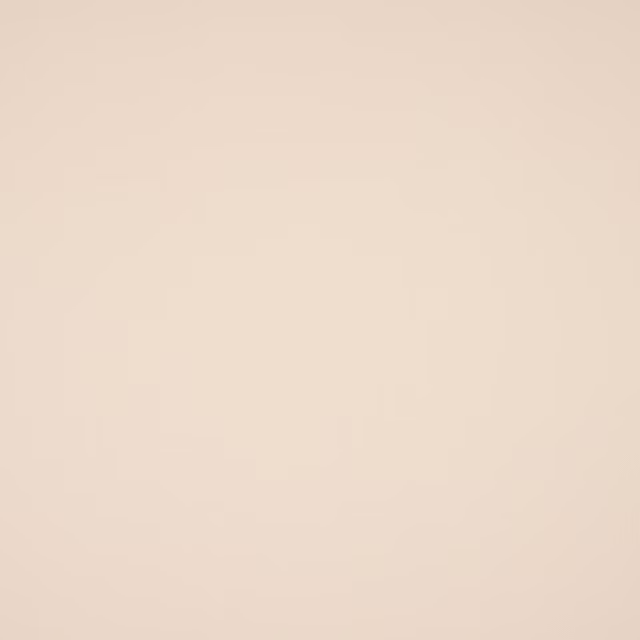 Plain soft pearl cream wool fabric swatch with a smooth matte finish