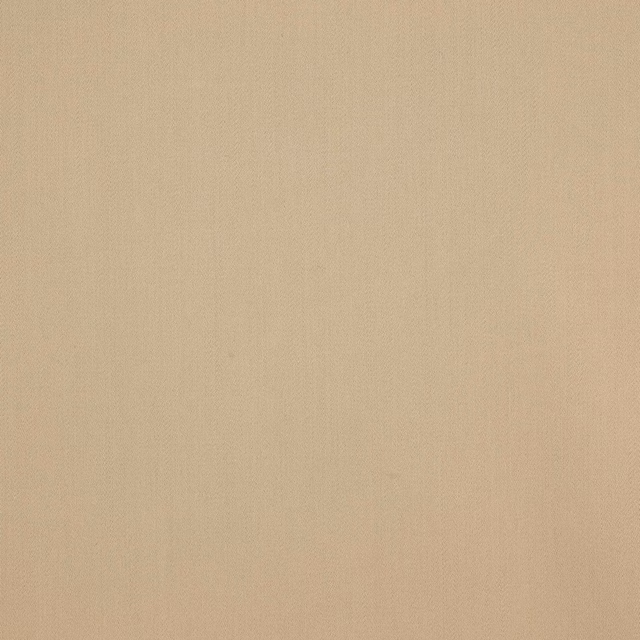 Plain warm sand beige wool fabric swatch with a fine matte weave