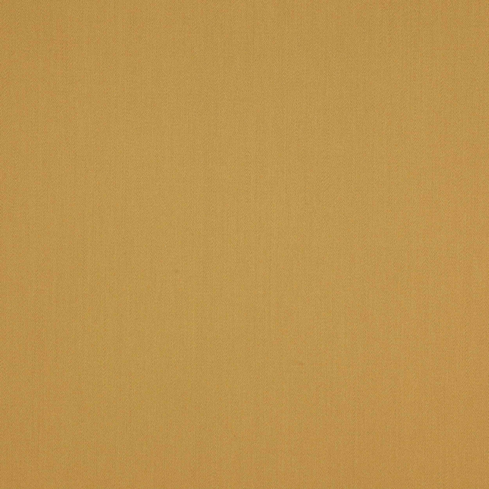 Plain warm tobacco-gold wool swatch with a smooth, matte woven finish