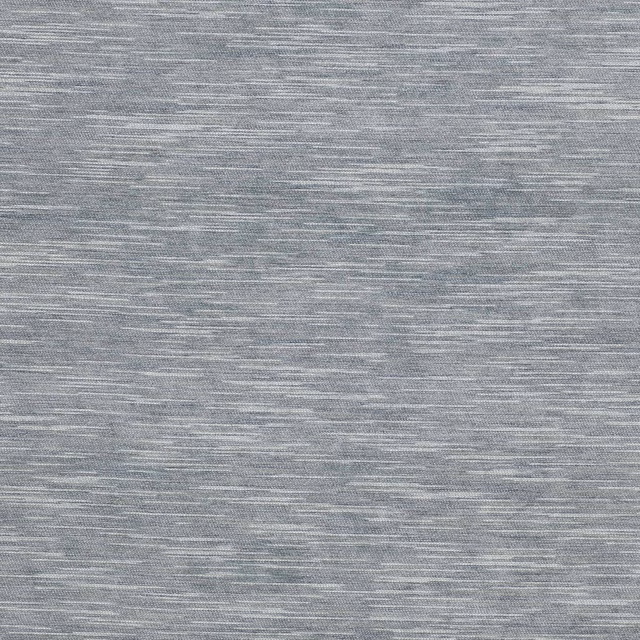 Close-up of soft old blue plain-woven fabric with fine horizontal slubs