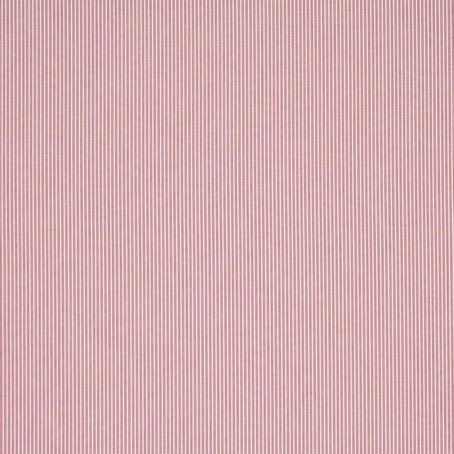 Fine blush pink pinstripes on a softly textured linen-cotton fabric