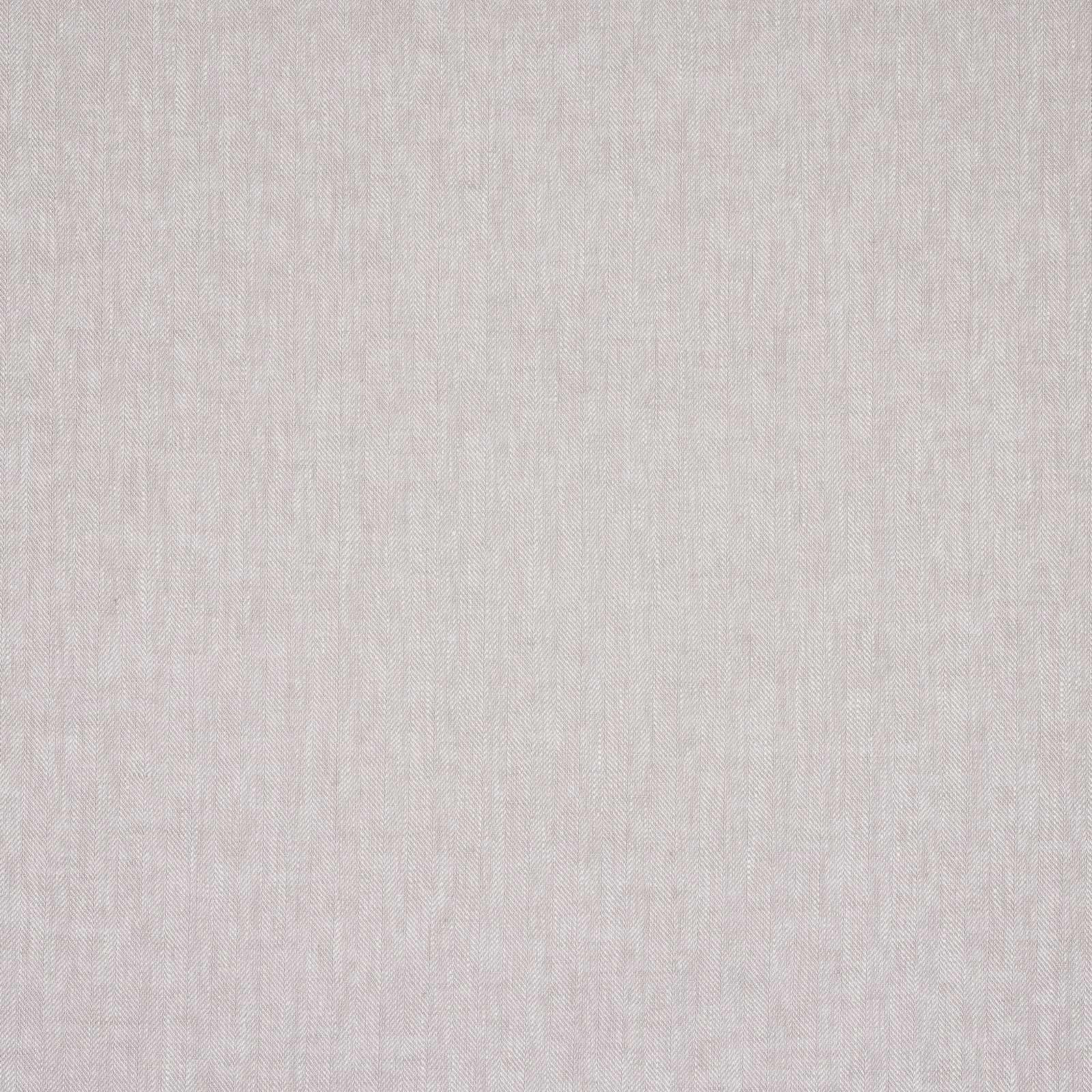 Soft beige cream linen swatch with fine vertical herringbone stripe