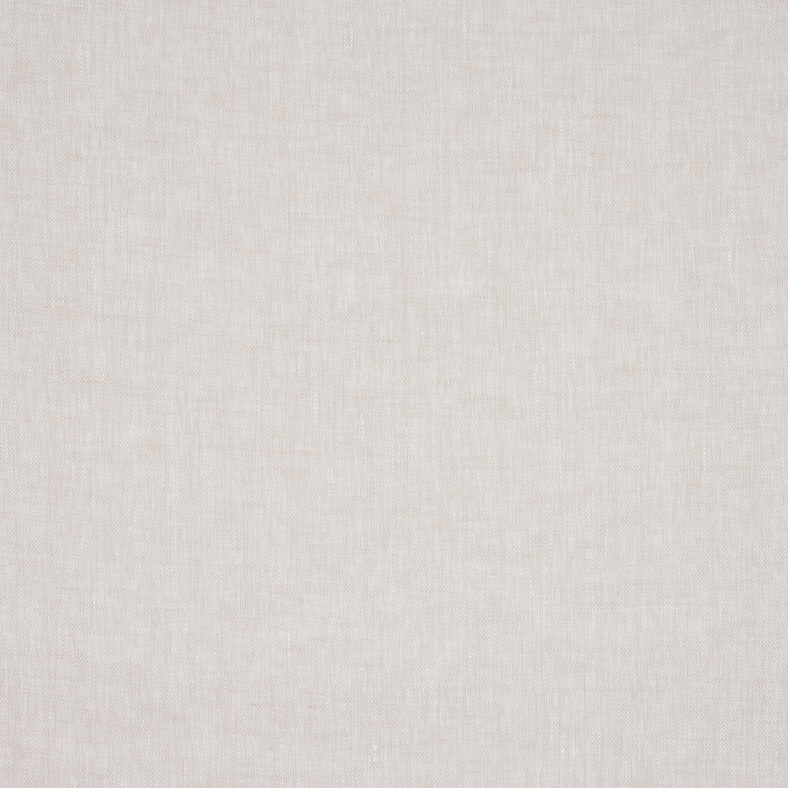 Pale cream linen swatch with fine slubbed weave and subtle texture