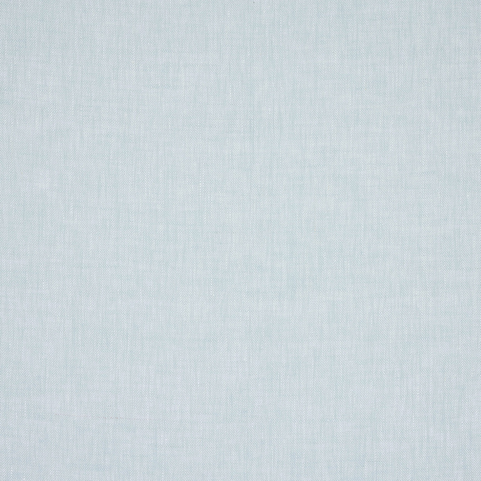 Pale aqua linen fabric with subtle horizontal striping and fine woven texture