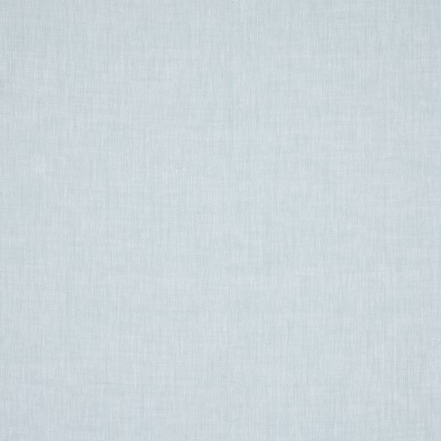 Pale aqua linen fabric with subtle horizontal striping and fine woven texture