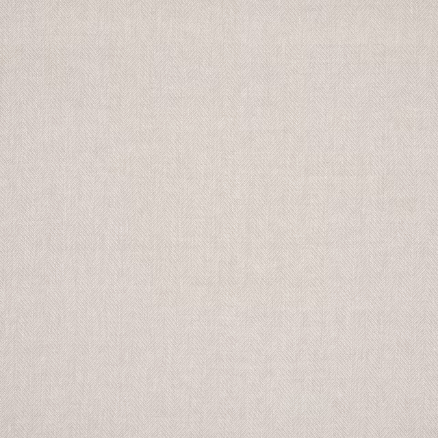 Pale beige linen fabric with fine herringbone weave and subtle vertical stripe effect