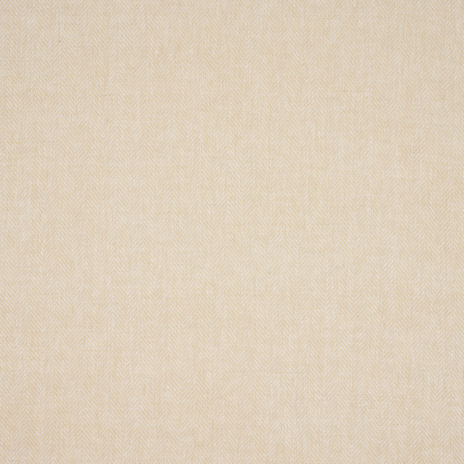 Pale gold cream linen fabric with fine herringbone texture and subtle vertical bands