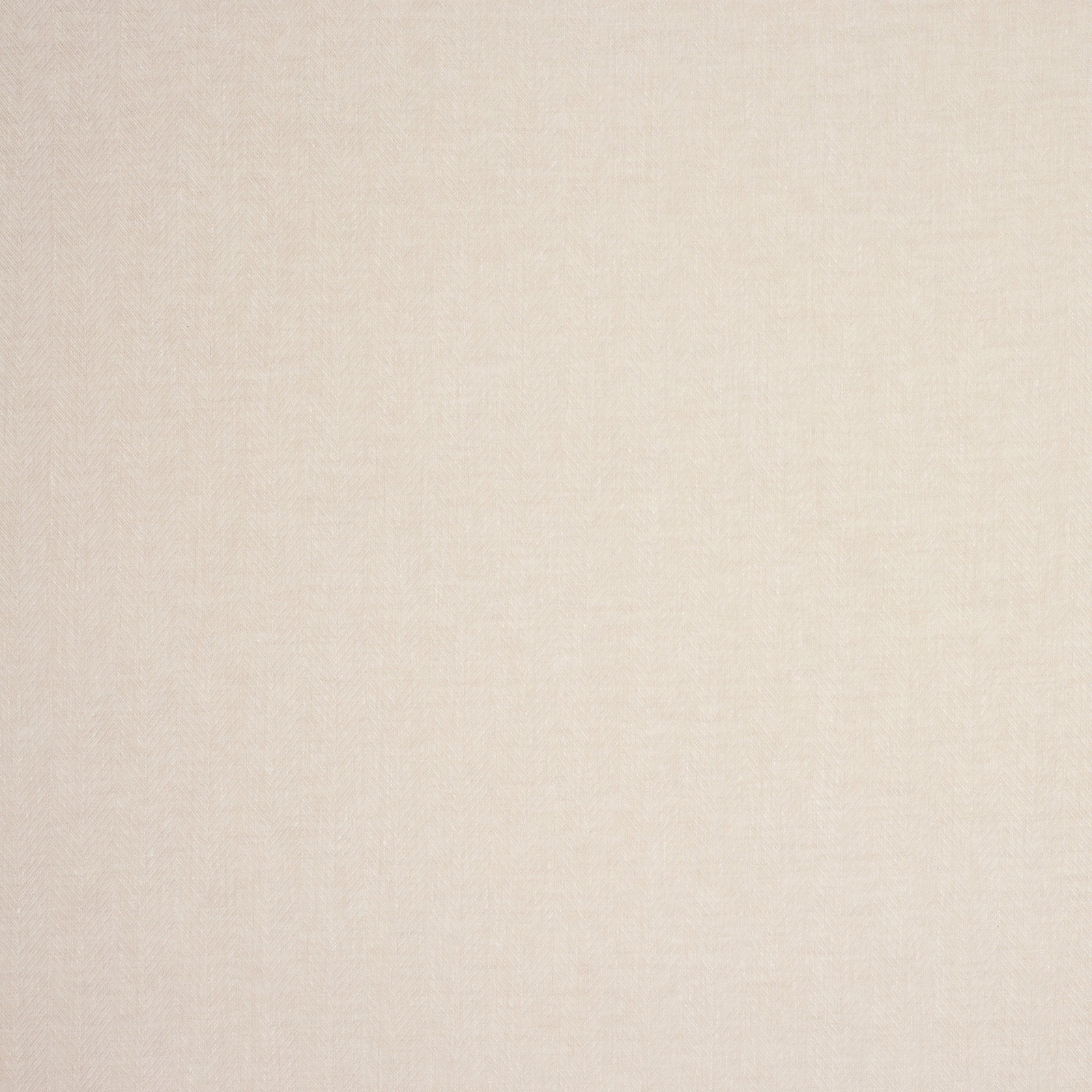 Soft ivory linen fabric with fine diagonal weave and matte texture