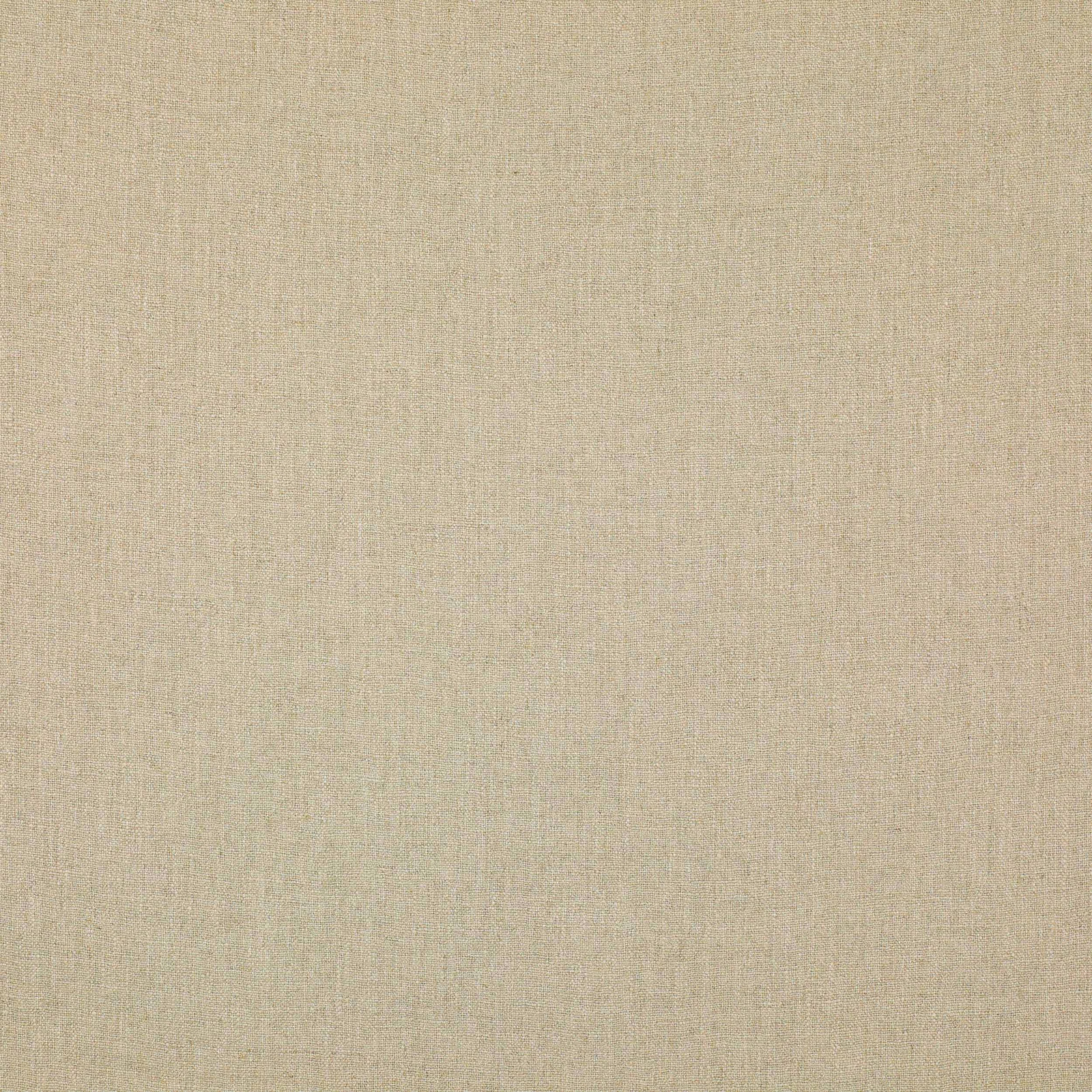 Soft warm cream linen-blend fabric swatch with fine textured weave
