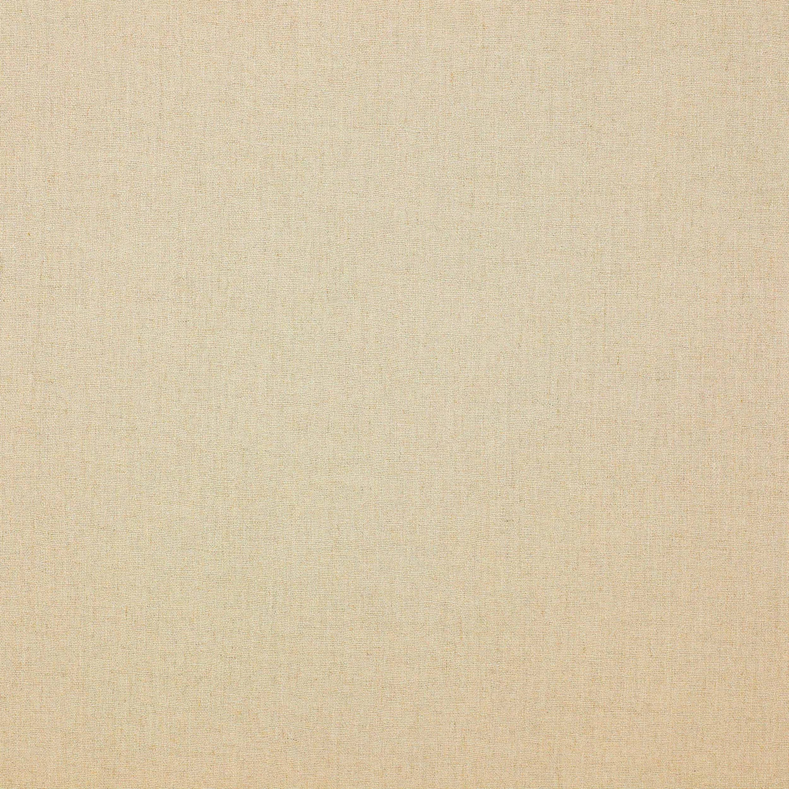 Pale warm cream plain-woven fabric with a soft linen texture