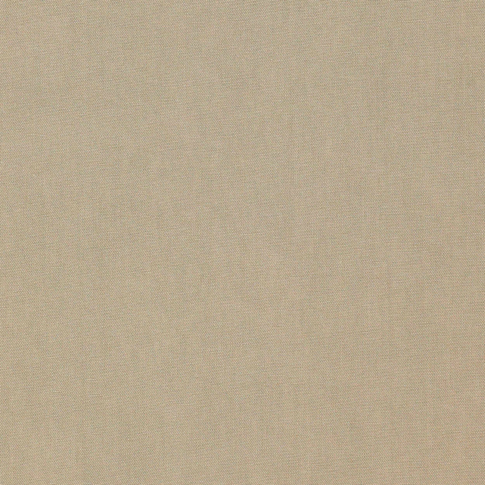Close-up of soft beige plain-woven linen fabric with fine texture