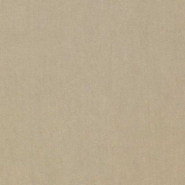 Close-up of soft beige plain-woven linen fabric with fine texture