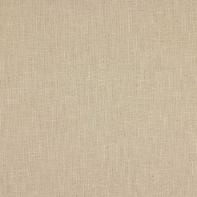 Soft warm beige plain weave fabric with a fine natural texture