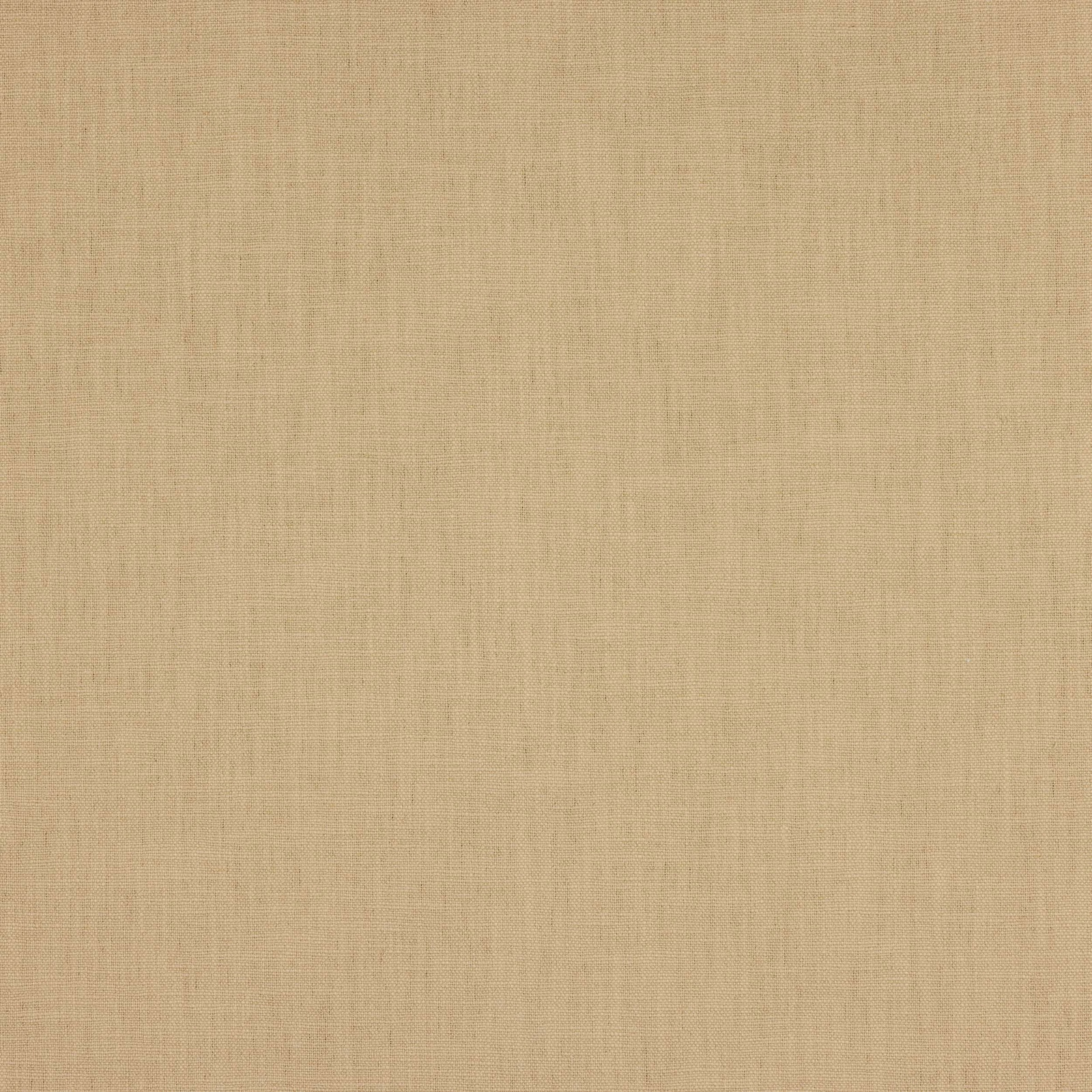 Plain warm biscuit beige woven fabric with a soft natural texture