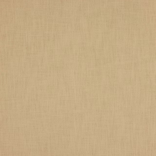 Plain warm biscuit beige woven fabric with a soft natural texture