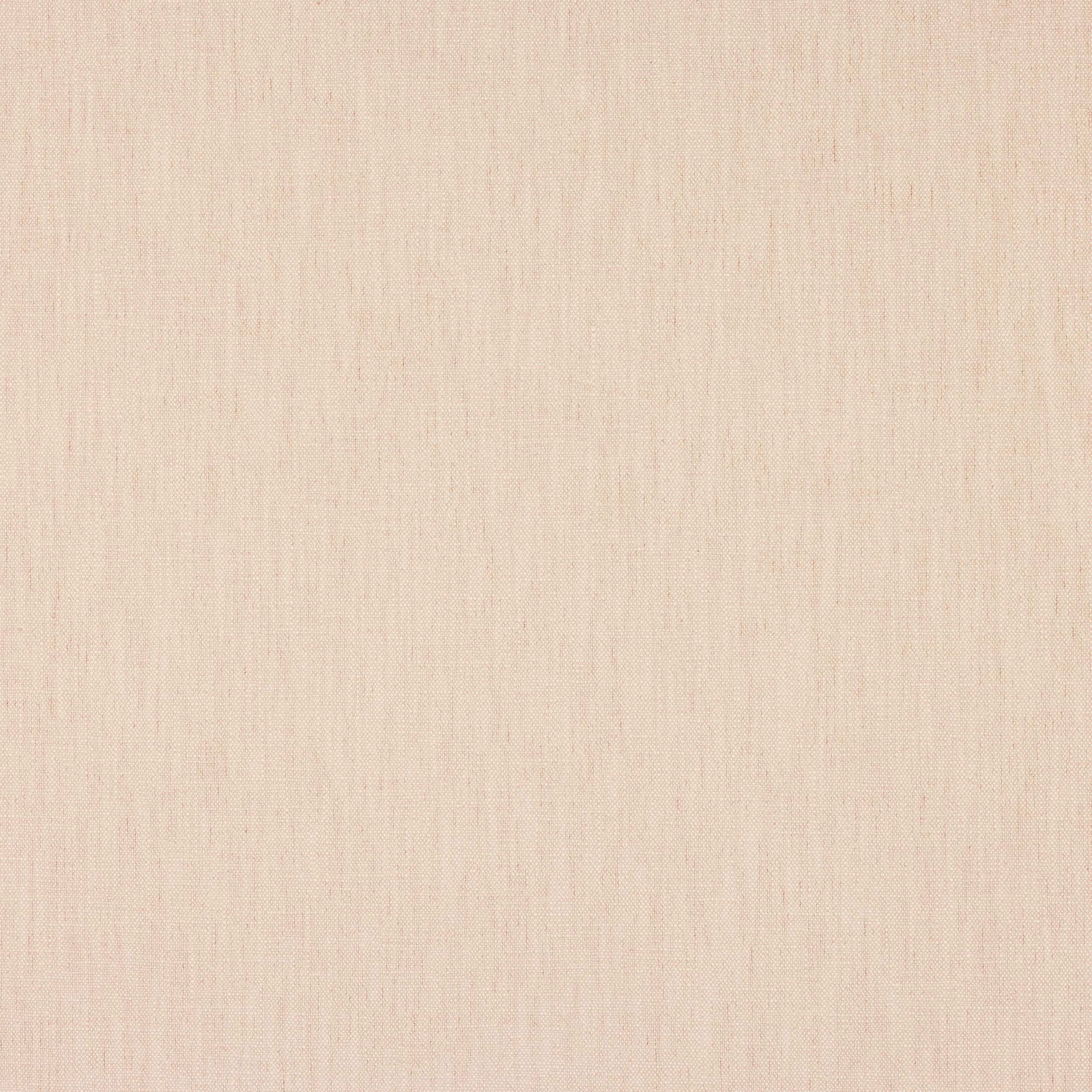 Pale blush pink plain woven fabric with fine vertical slub texture