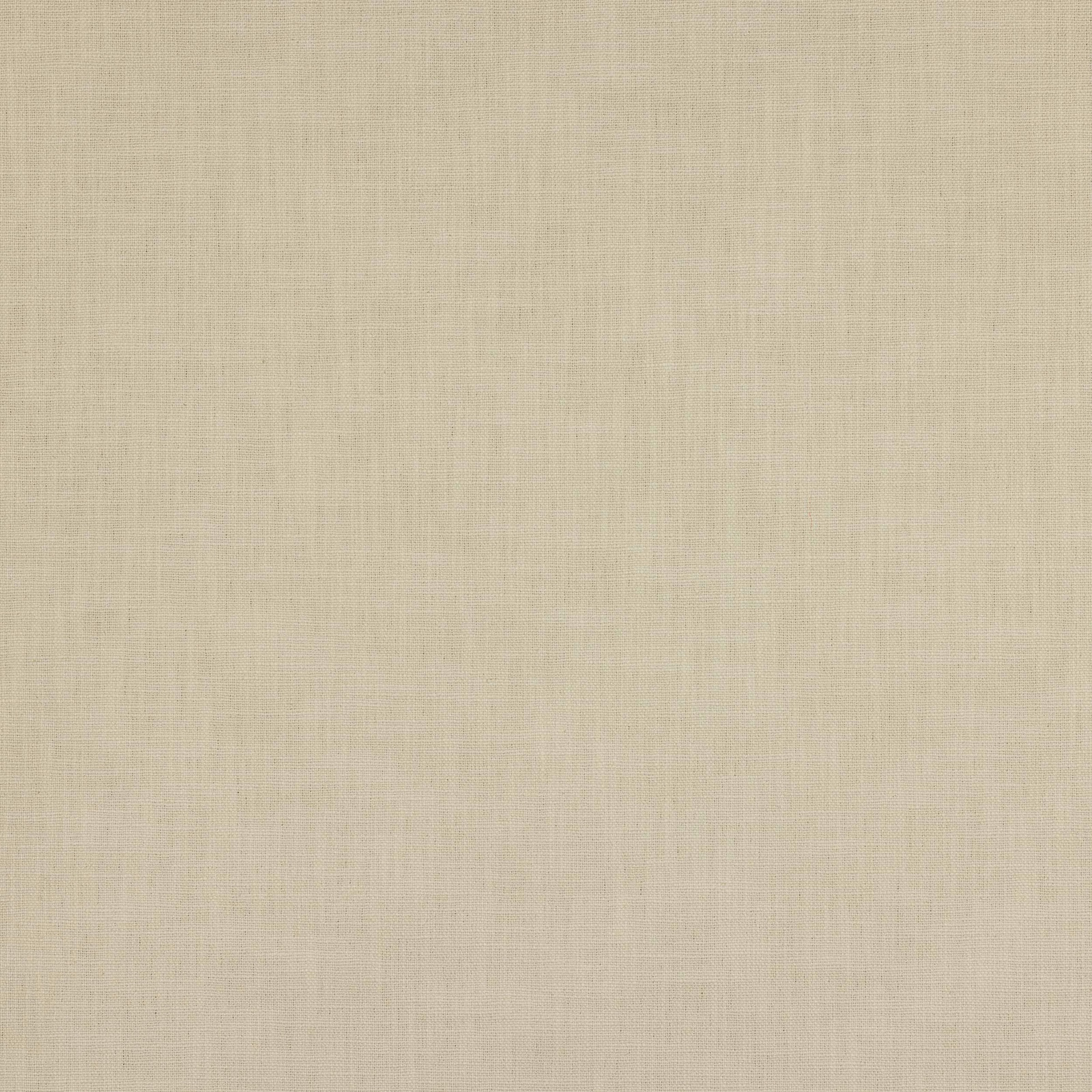 Pale cream woven fabric swatch with fine linen texture