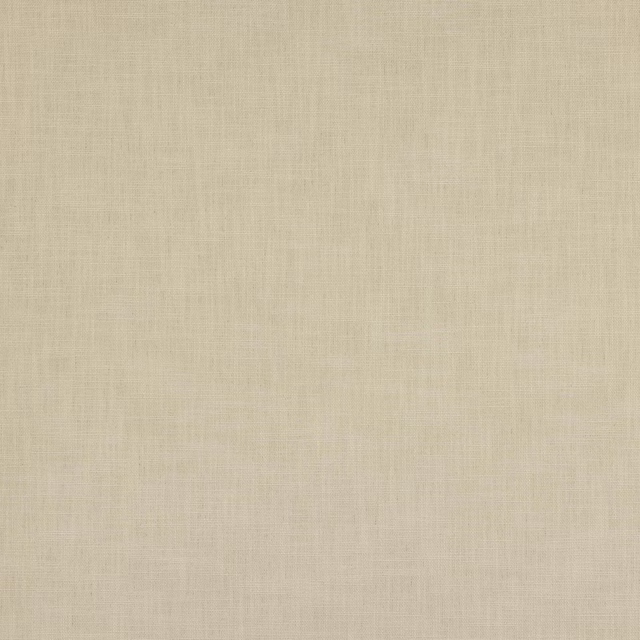 Pale cream woven fabric swatch with fine linen texture