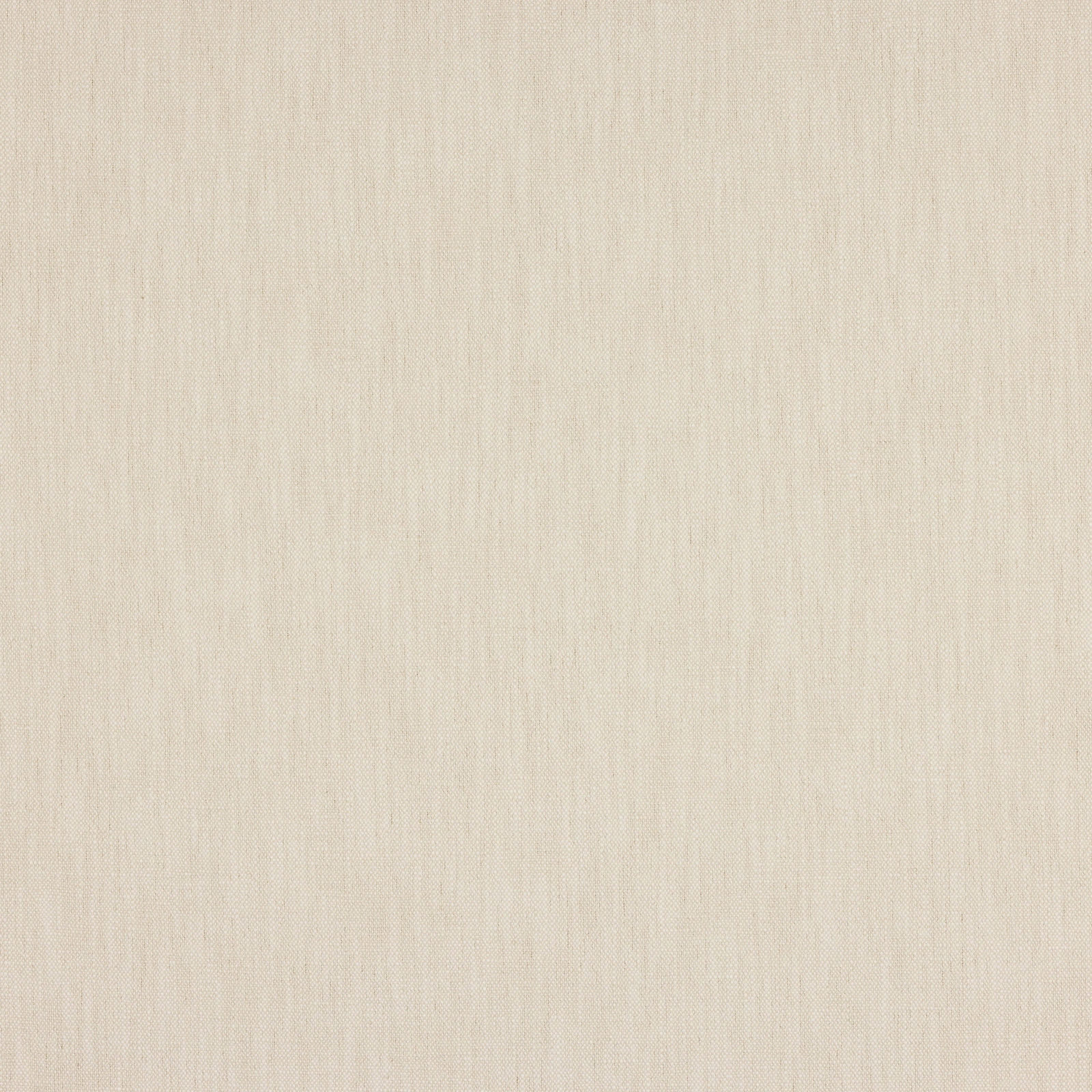 Soft warm cream plain weave fabric with subtle linen slub texture