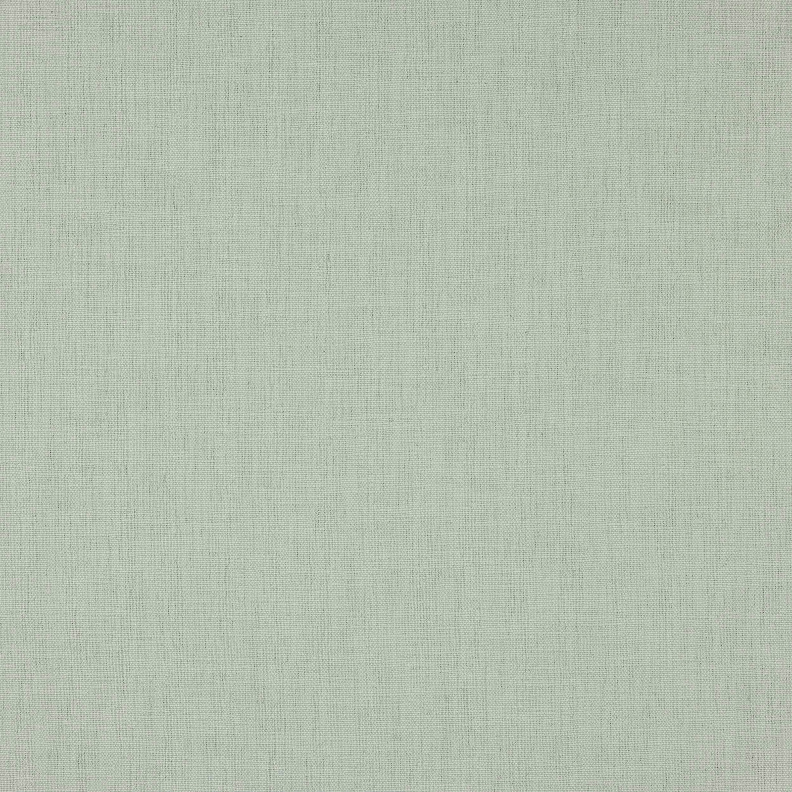 Pale duck egg blue plain-woven fabric with a soft matte texture
