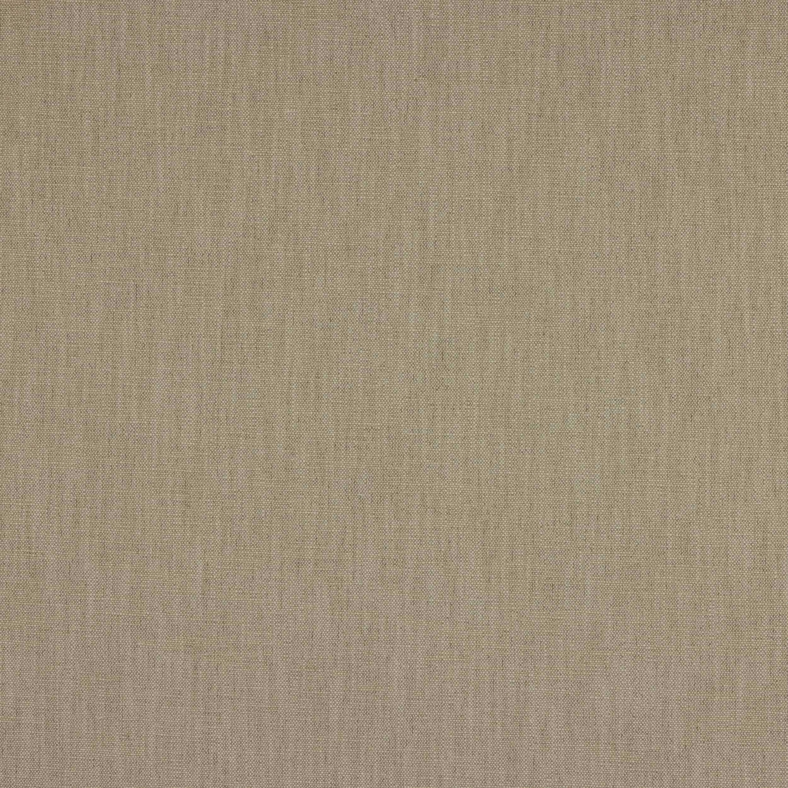 Warm greige plain-woven fabric with a subtle linen texture