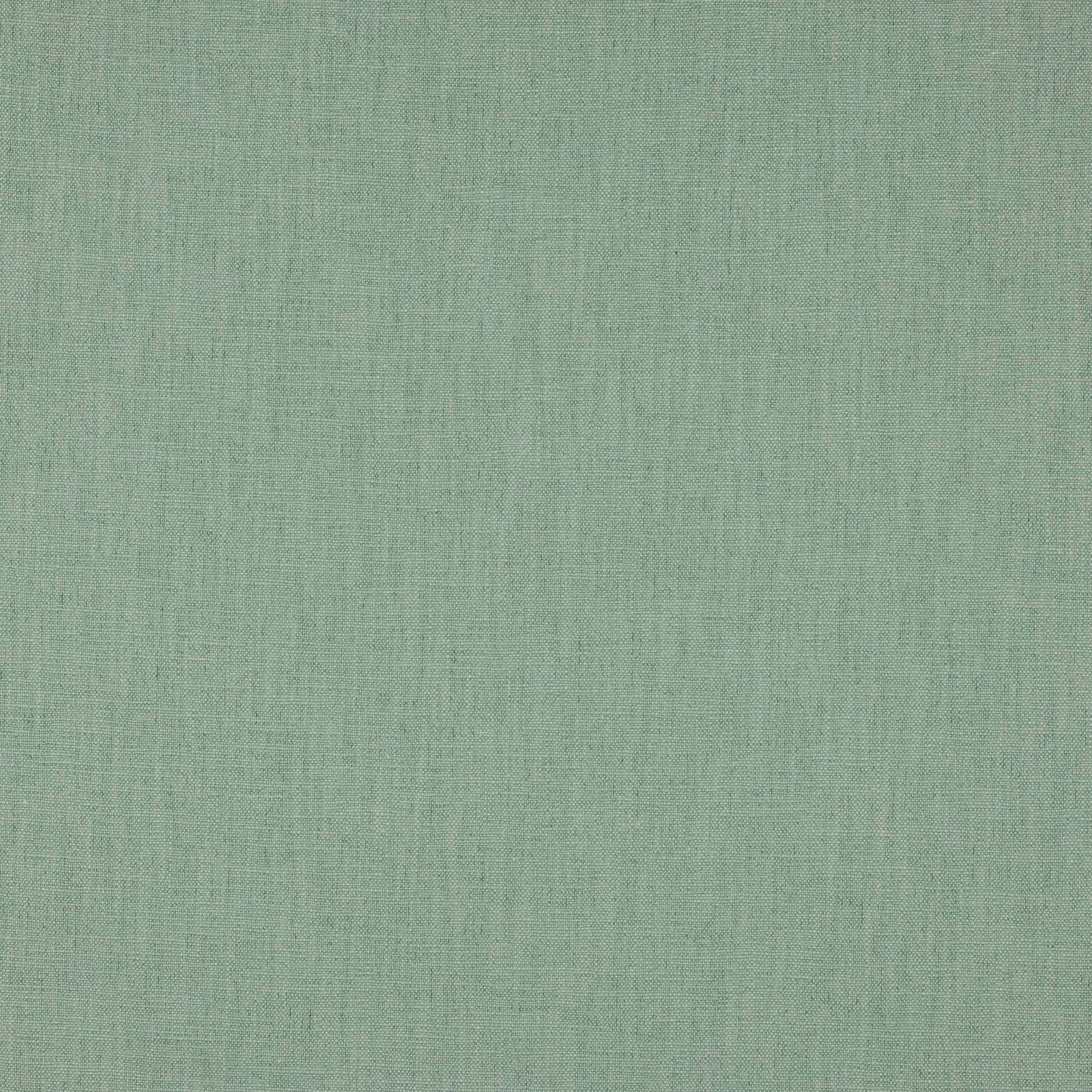 Pale mint green plain weave fabric with a soft natural texture