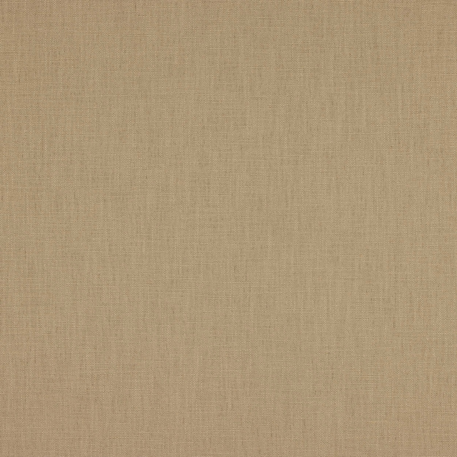 Soft warm taupe plain woven fabric with fine linen-like texture