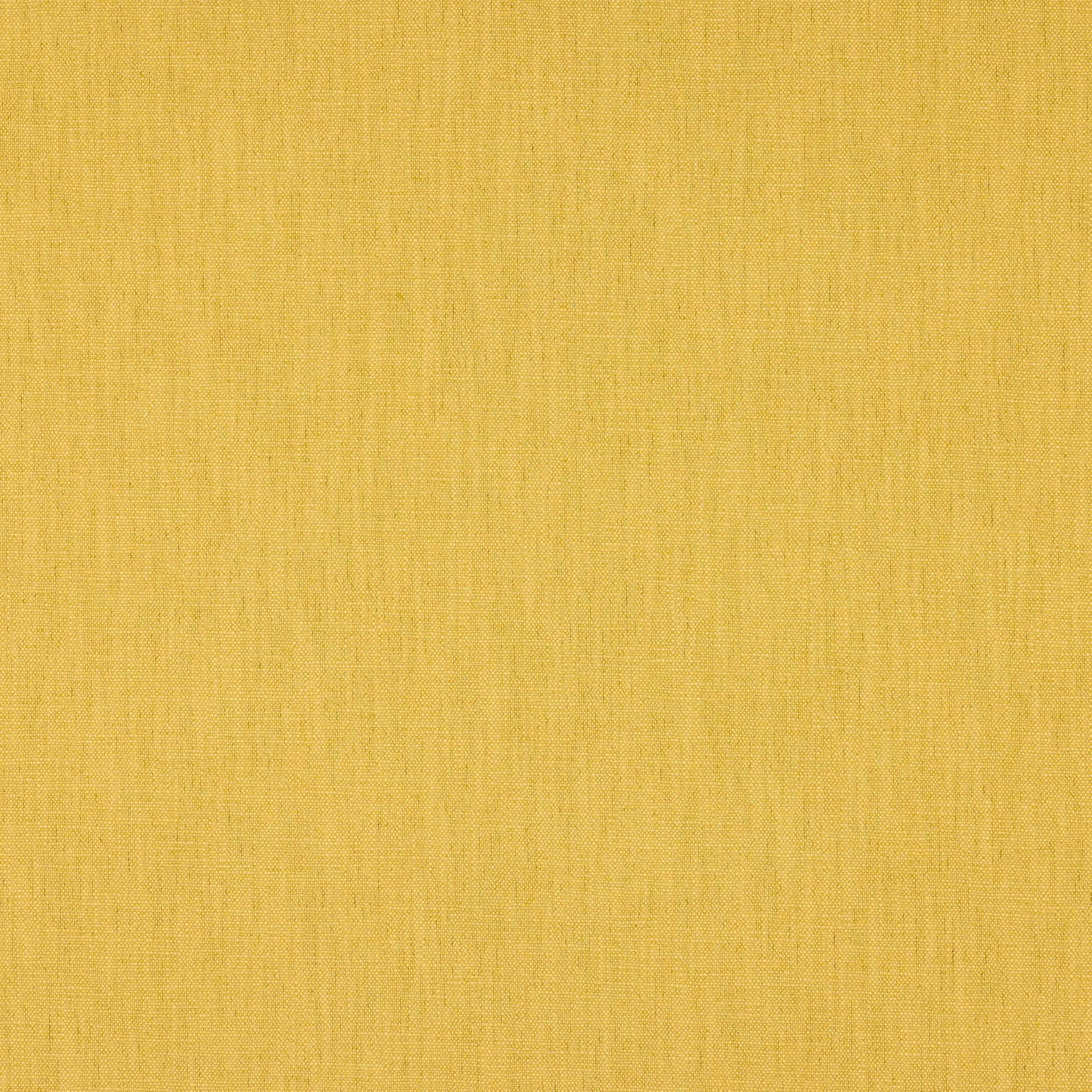 Plain mustard-yellow woven fabric with a subtle natural texture
