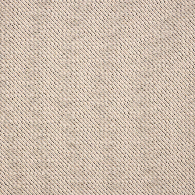 Close-up of Hudson Charcoal fabric showing a fine taupe-grey woven texture