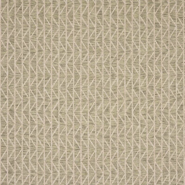Pale sage chevron-woven fabric with fine textured zigzag pattern