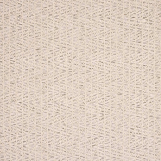 Pale stone beige chevron weave fabric with fine tonal zigzag texture
