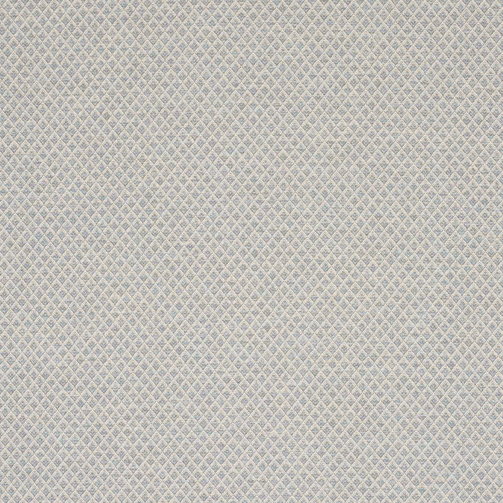 Pale blue small diamond weave fabric with fine textured pattern