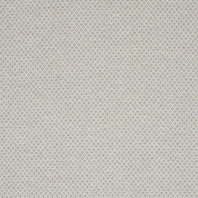 Pale blue small diamond weave fabric with fine textured pattern