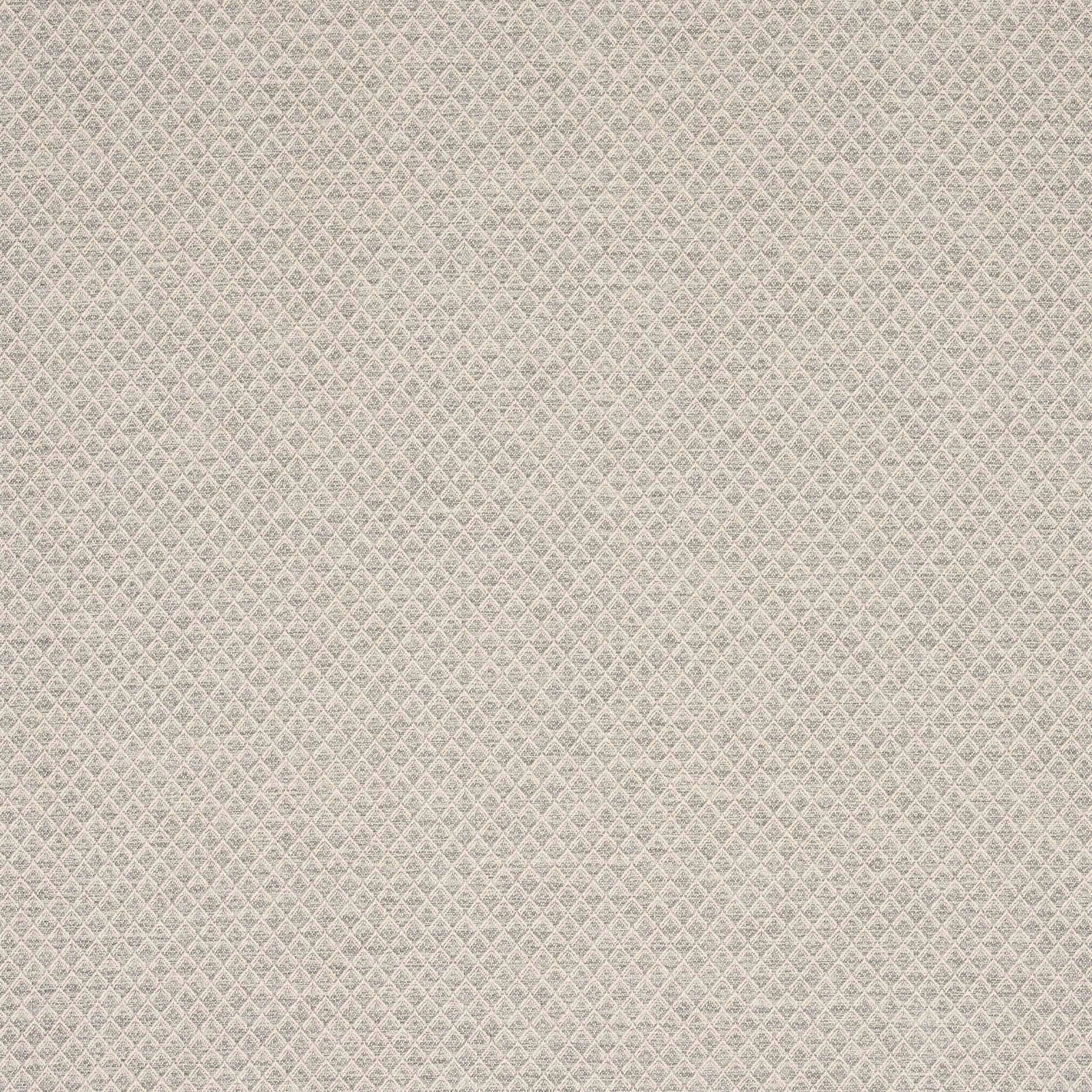 Pale silver-grey diamond weave fabric with a fine, small-scale geometric pattern