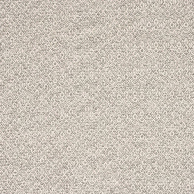 Pale silver-grey diamond weave fabric with a fine, small-scale geometric pattern