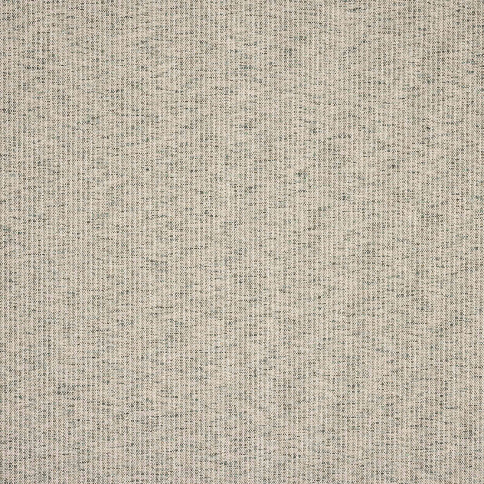 Pale aqua woven fabric with fine textured herringbone-like surface