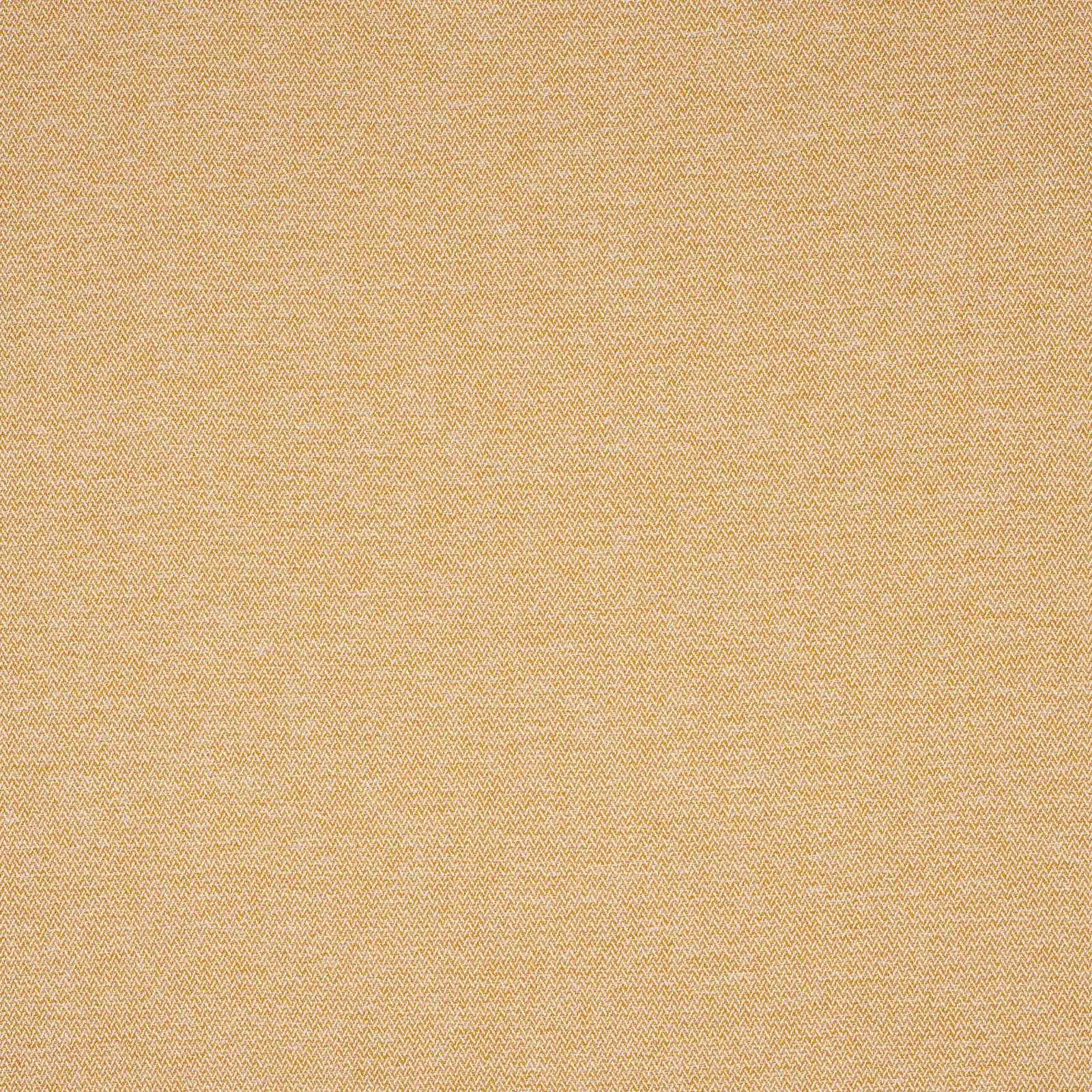 Warm ochre small-check fabric with a fine woven texture and matte finish