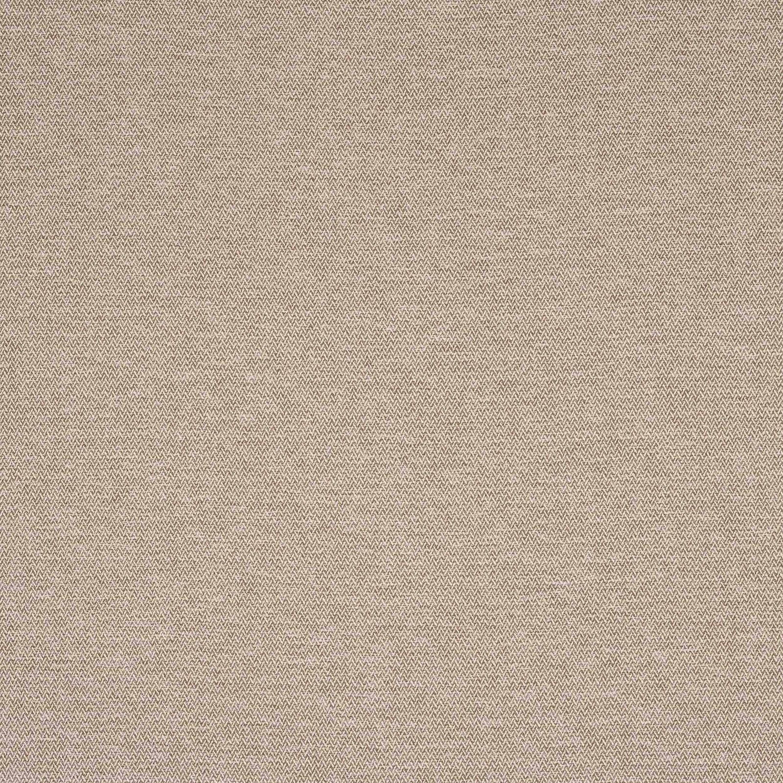 Close-up of warm taupe woven fabric with a tiny tonal check texture