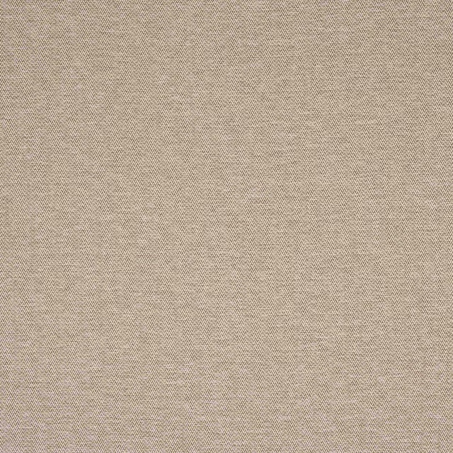 Close-up of warm taupe woven fabric with a tiny tonal check texture