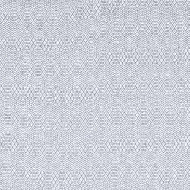Pale blue small diamond geometric fabric with a fine woven texture
