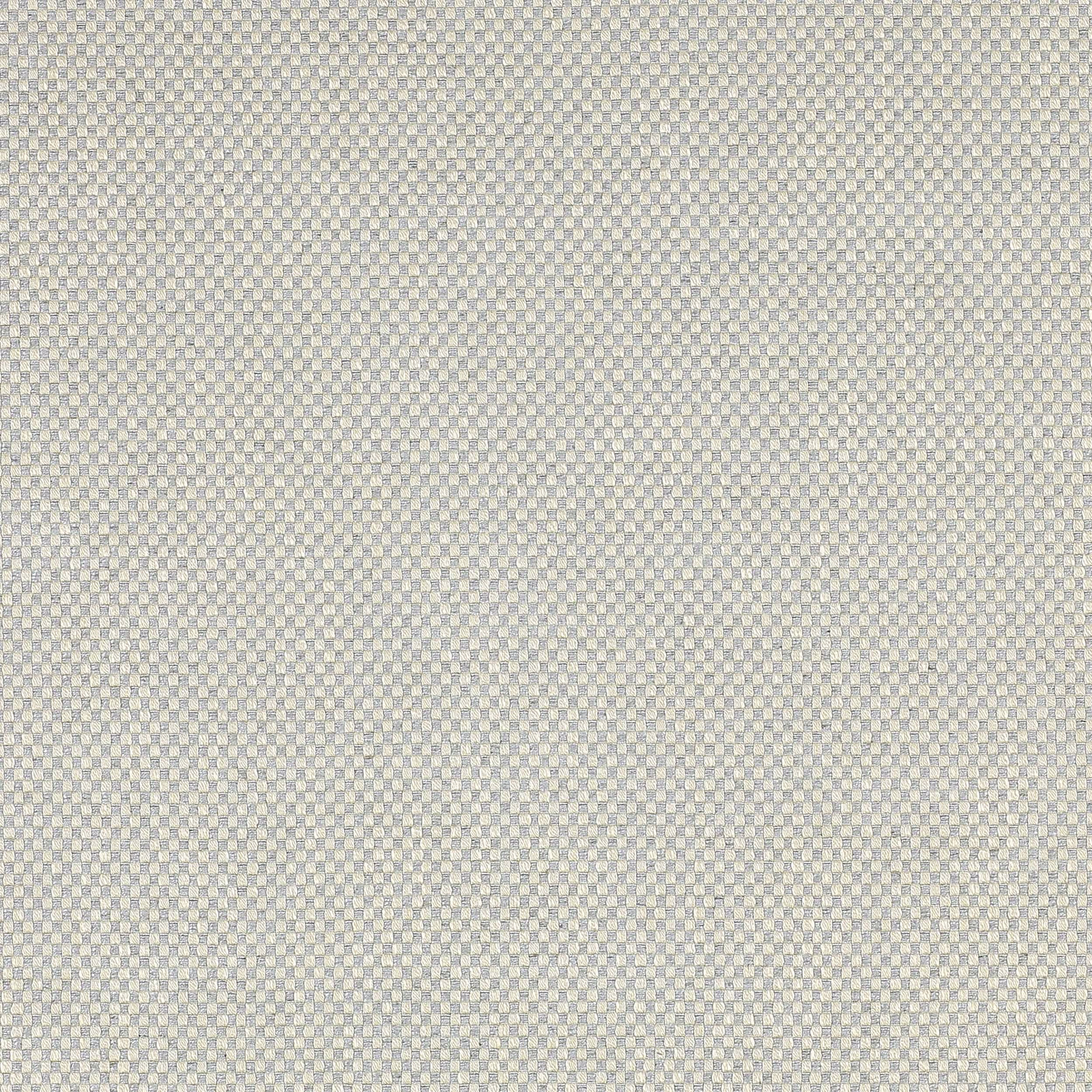 Pale old blue small-check woven fabric with a crisp textured surface