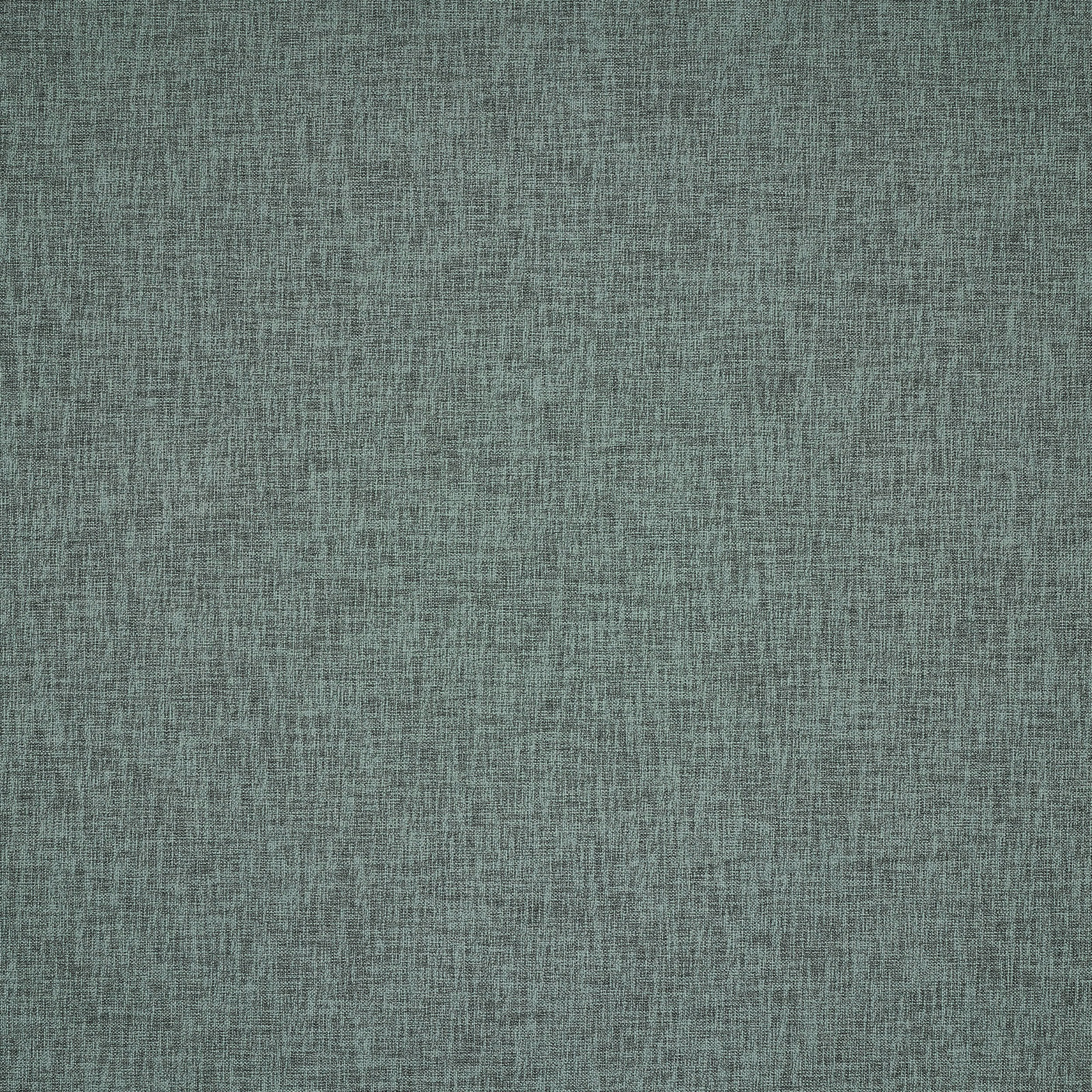 Close-up of muted forest green plain weave fabric with fine linen-like texture