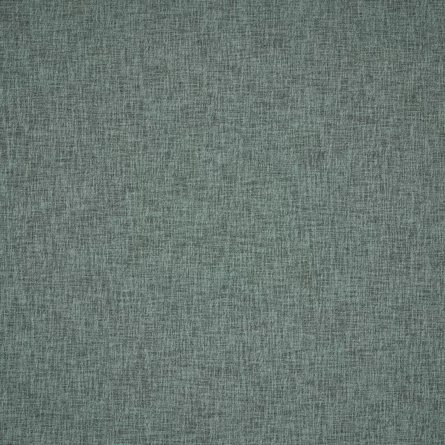 Close-up of muted forest green plain weave fabric with fine linen-like texture