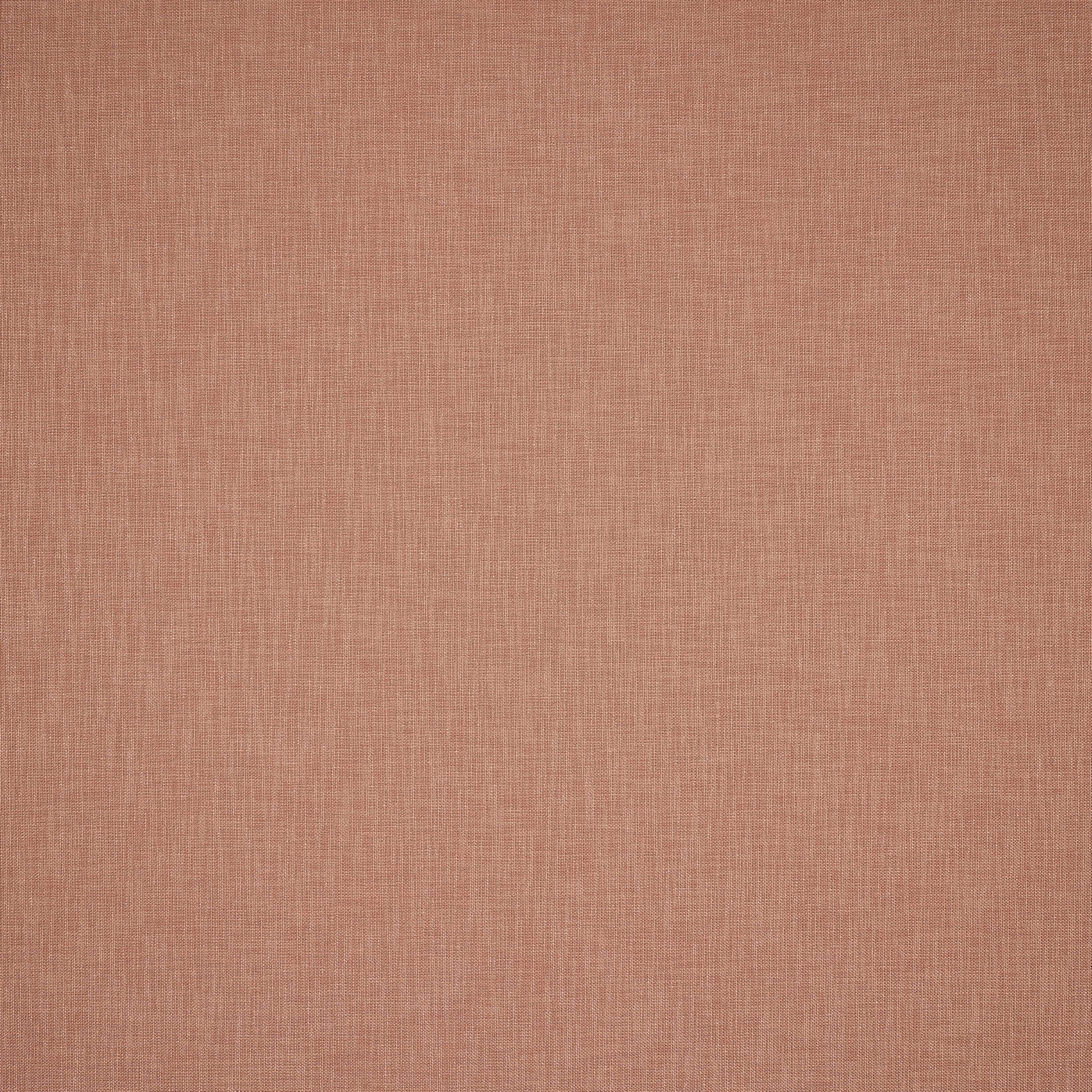 Soft nutmeg plain weave fabric in a dusty clay brown tone