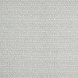 Pale aqua small floral print on a light ground, softly repeated across fabric