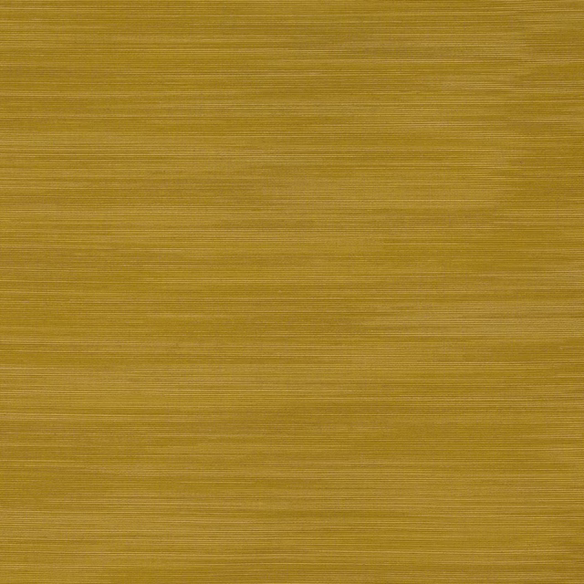 Close-up of mustard-gold ribbed fabric with fine horizontal striations