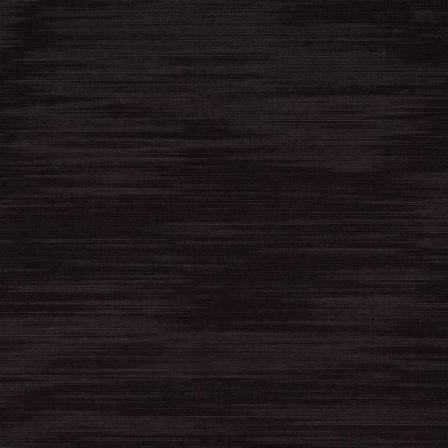 Dark charcoal-brown ribbed plain weave fabric with fine horizontal texture