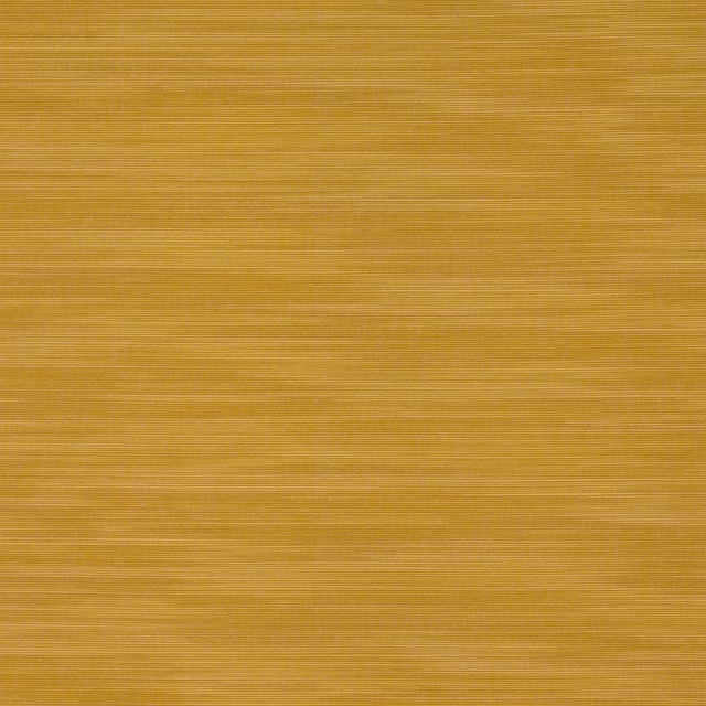 Soft citron-gold plain woven fabric with fine horizontal ribbing
