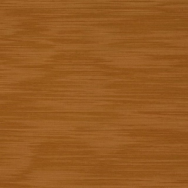 Warm curcuma ochre fabric swatch with fine horizontal ribbing