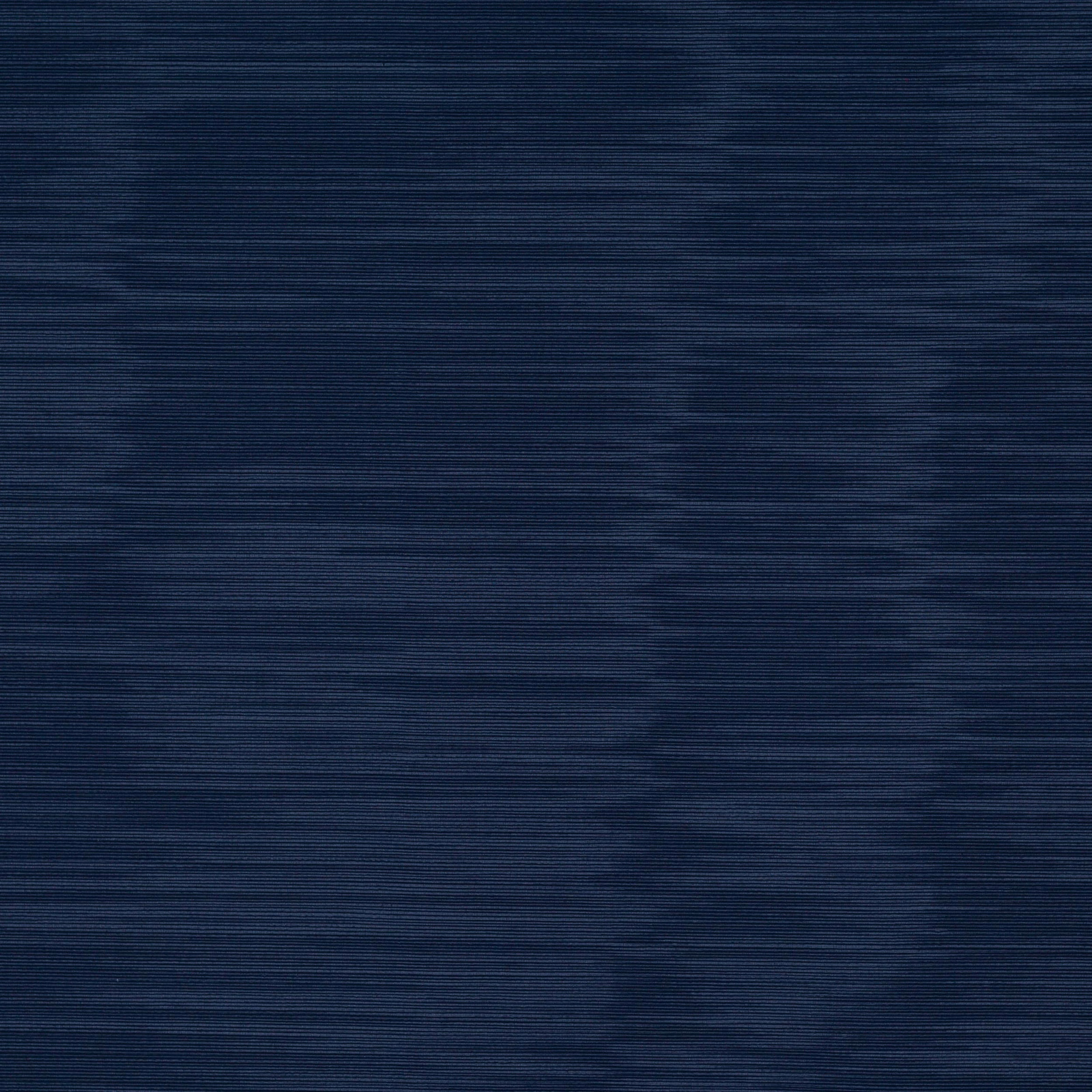 Deep indigo-blue fabric with fine horizontal striations and a subtle sheen